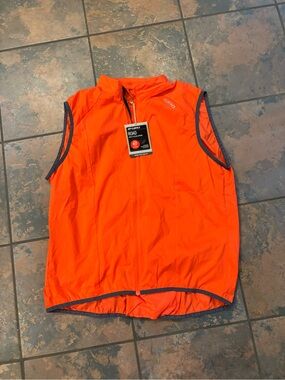 🐢Giro Bright Orange Men's Cycling Vest